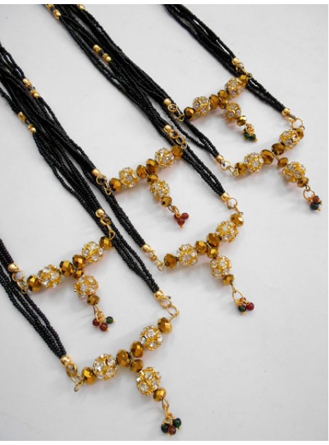 Meenakari Mangalsutra (6 Pcs)